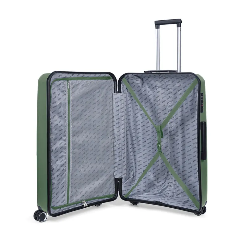 TravelZ Swinger 67cm koffer - Green
