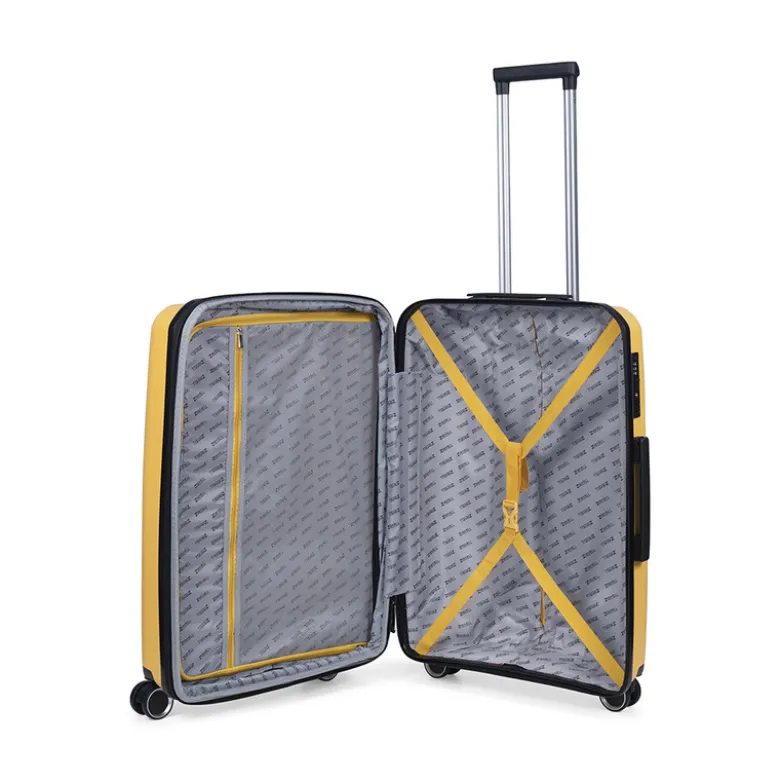 TravelZ Swinger 67 cm koffer - Yellow