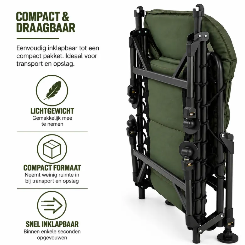 Traxis Flat-Bed stretcher - Green