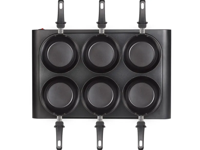 Tristar gekleurde pannetjes wokset