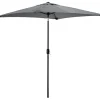 Tristar PA‑7901 200x200 cm stokparasol met hoes - Dark Grey