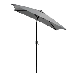 Tristar PA‑7901 200x200 cm stokparasol met hoes - Dark Grey