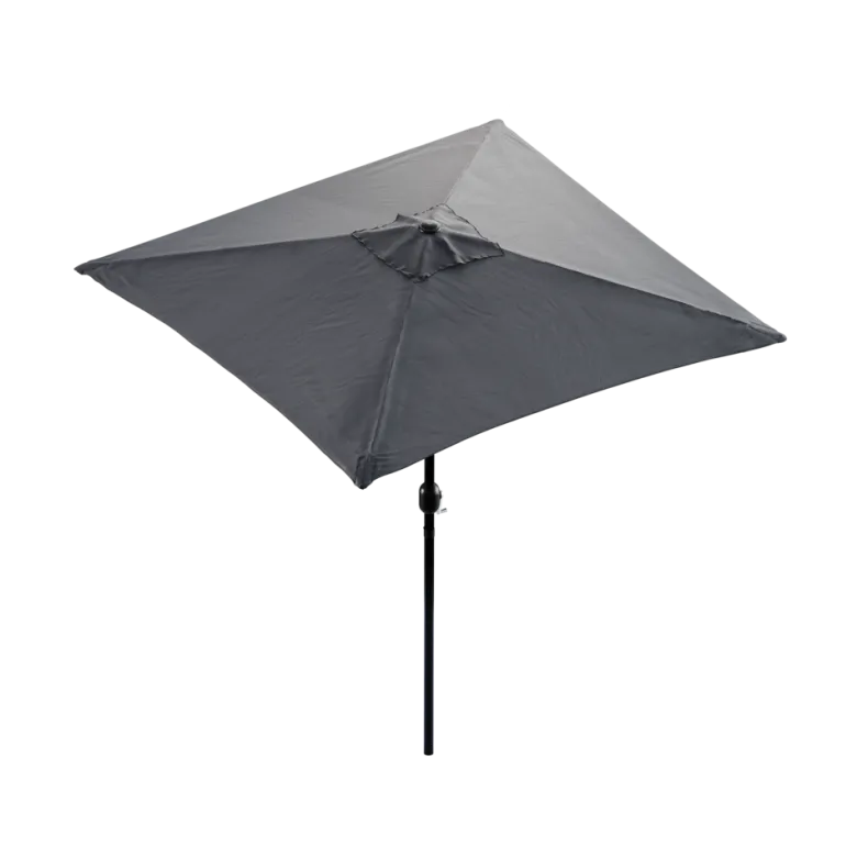 Tristar PA‑7901 200x200 cm stokparasol met hoes - Dark Grey