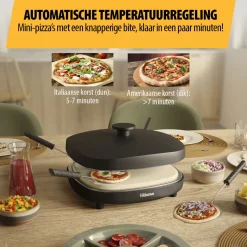 Tristar PZ-9174 Pizza Family 4 gourmetset