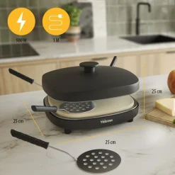 Tristar PZ-9174 Pizza Family 4 gourmetset