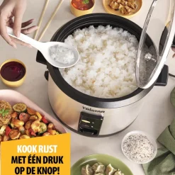 Tristar RK-6146 RVS rijstkoker - 1 liter