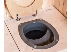 TROBOLO droogtoilet inzetstuk – grey