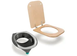 TROBOLO ombouwset naar droogtoilet - grey
