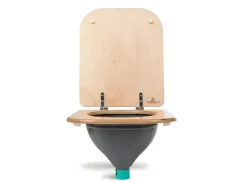 TROBOLO ombouwset naar droogtoilet - grey
