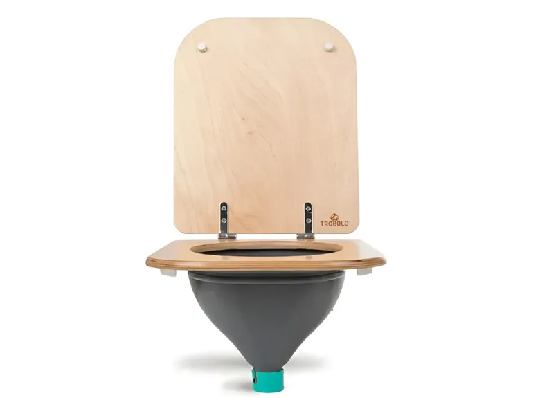 TROBOLO ombouwset naar droogtoilet - grey