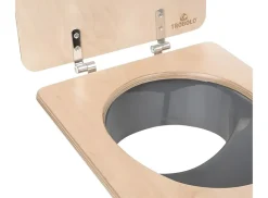 TROBOLO ombouwset naar droogtoilet - grey