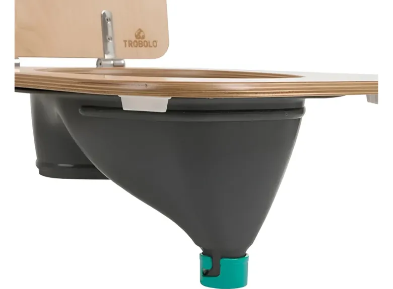 TROBOLO ombouwset naar droogtoilet - grey