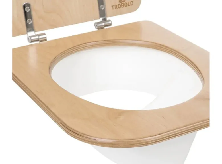 TROBOLO ombouwset naar droogtoilet - white