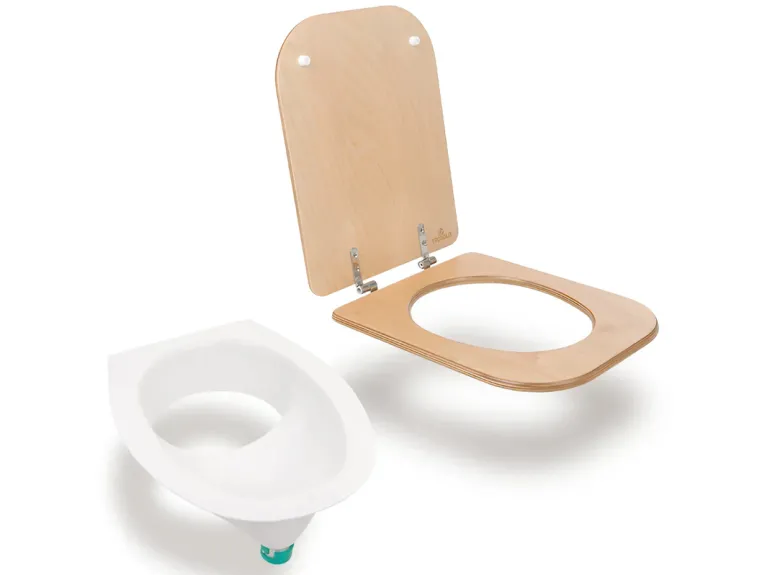 TROBOLO ombouwset naar droogtoilet - white