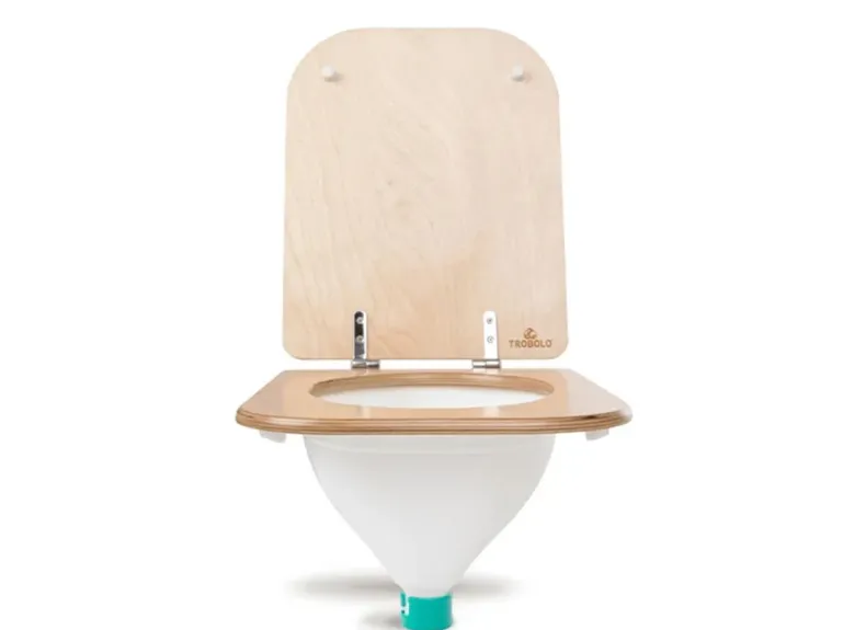 TROBOLO ombouwset naar droogtoilet - white