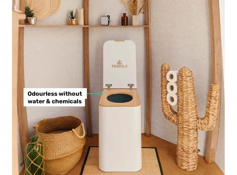 TROBOLO SilvaBlœm droogtoilet - white