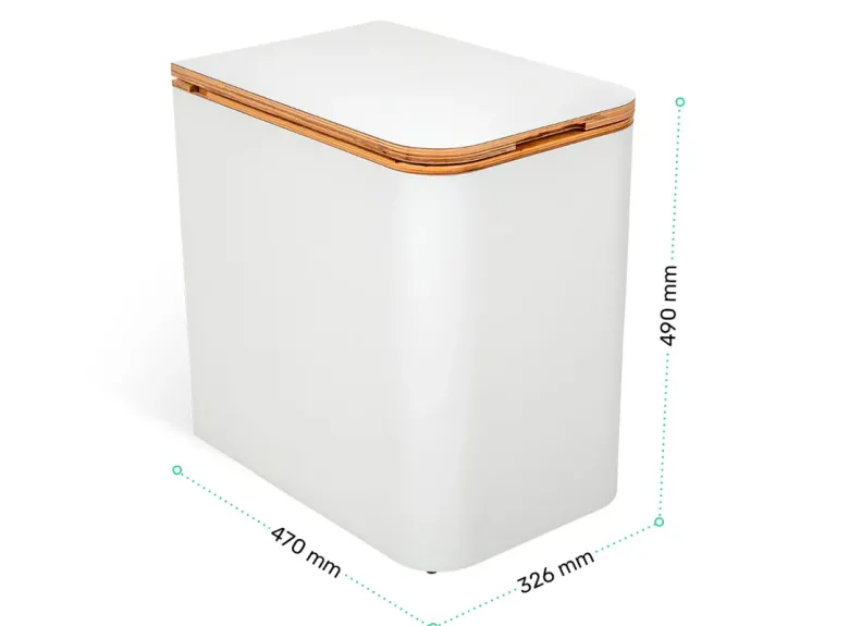 TROBOLO SilvaBlœm droogtoilet - white
