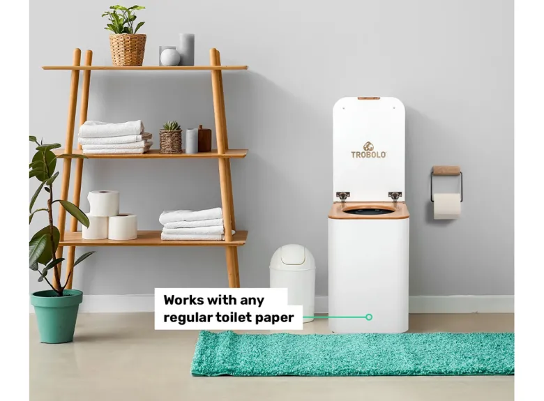 TROBOLO SilvaBlœm droogtoilet - white