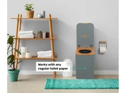 TROBOLO SilvaBlœm droogtoilet - grey