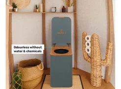 TROBOLO SilvaBlœm droogtoilet - grey