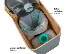 TROBOLO SilvaBlœm droogtoilet - grey