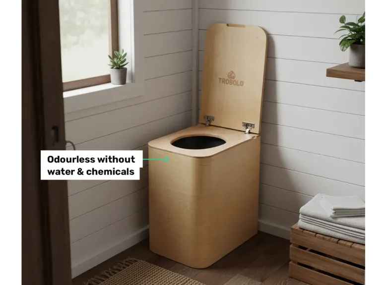 TROBOLO SilvaBlœm droogtoilet - natural