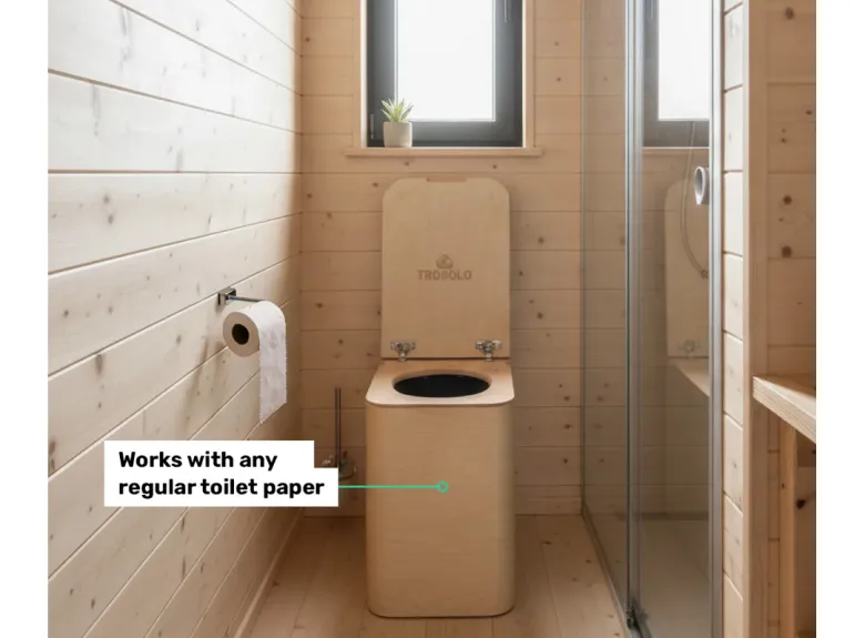 TROBOLO SilvaBlœm droogtoilet - natural