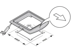Truma Aventa 40 x 40 afwerkframe