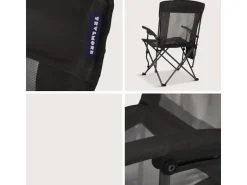 Trvlmore Foldable Air vouwstoel - Black