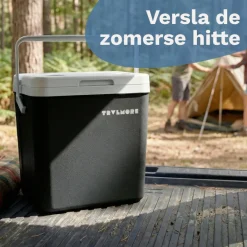 TRVLMORE 26 liter koelbox met 2 koelelementen - Anthracite