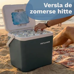 TRVLMORE 14 liter koelbox met 2 koelelementen - Anthracite