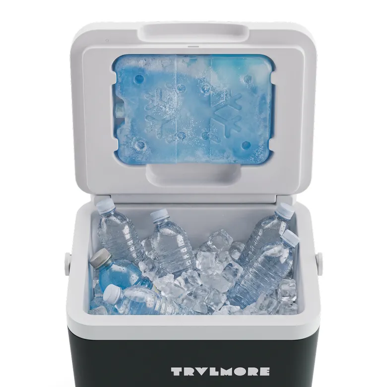 TRVLMORE 7 liter koelbox met 2 koelelementen - Anthracite