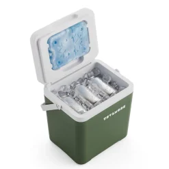 TRVLMORE 7 liter koelbox met 2 koelelementen - Green