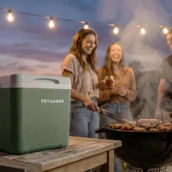 TRVLMORE 7 liter koelbox met 2 koelelementen - Green