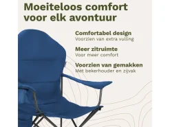 TRVLMORE Small Plus vouwstoel - Blue