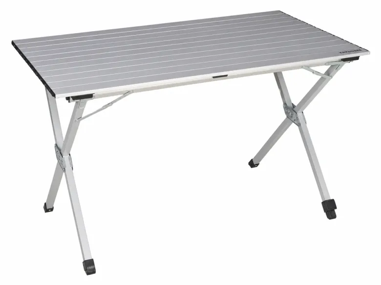 TRVLMORE 120 x 70 cm roltafel - Silver