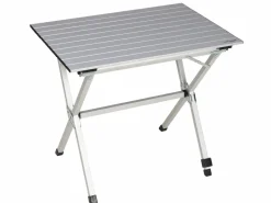 TRVLMORE 80 x 58 cm roltafel - Silver