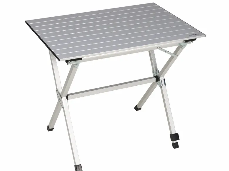 TRVLMORE 80 x 58 cm roltafel - Silver