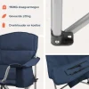 TRVLMORE XL vouwstoel met koelvak - Blue