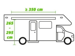 Tweedekans Dometic Rally Air Tour 330 M voortent