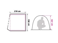 Tweedekans Obelink Dome 2 Koepeltent
