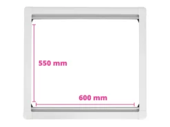 Tweedekans Obelink Eclipse combirollo grey - 60 x 55 cm