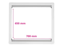 Tweedekans Obelink Eclipse combirollo grey - 70 x 65 cm
