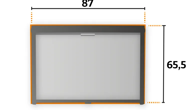 Tweedekans Remis Remiflair I combirollo cream - 87 x 65,5 cm