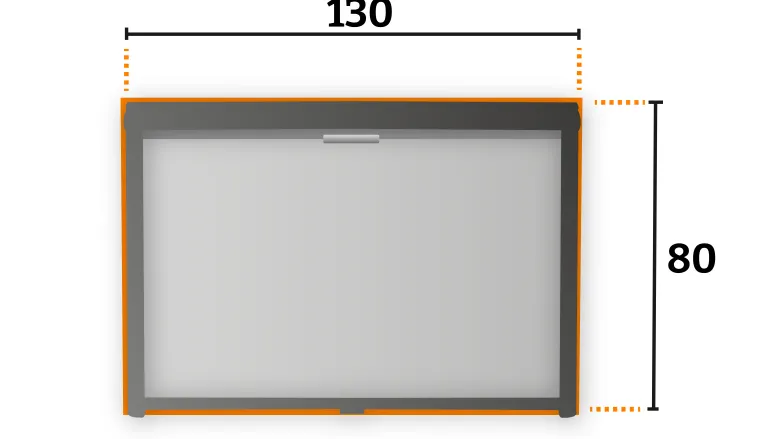Tweedekans Remis Remiflair I combirollo cream - 130 x 80 cm