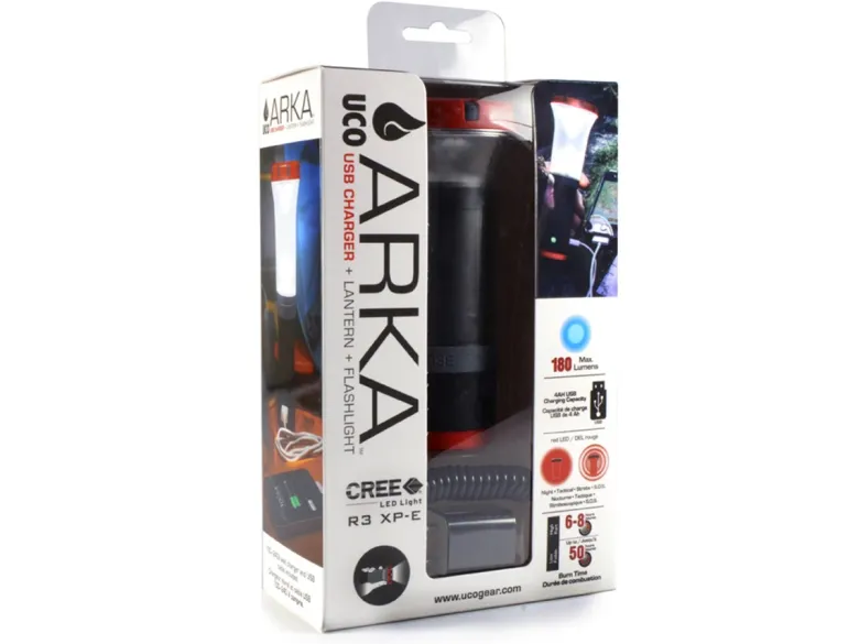 Uco ARKA USB charger+lamp+zaklamp