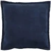 Unique Living Basics 45 x 45 cm kussen - Dark Blue
