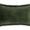Unique Living Basics 30 x 50 cm kussen - Dark Green