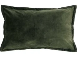 Unique Living Basics 40 x 60 cm kussen - Dark Green