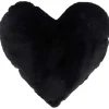 Unique Living Hart 45x35 cm kussen - Black